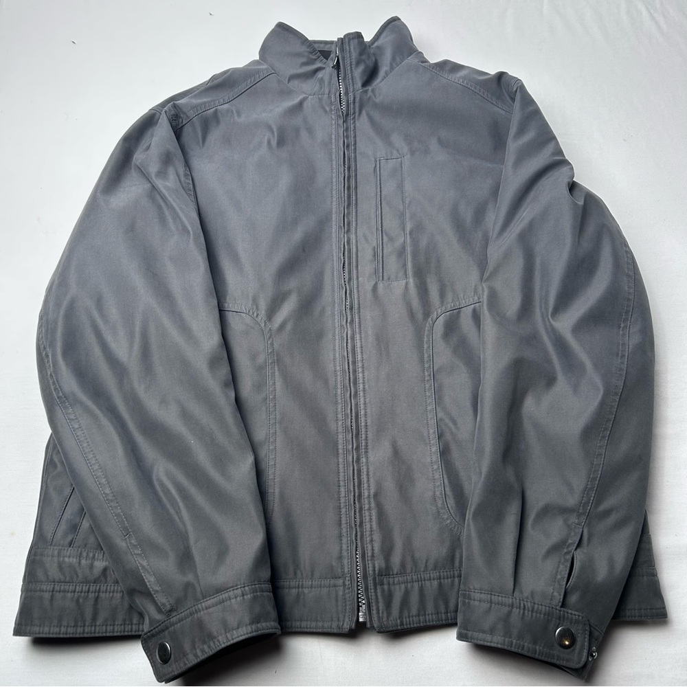 Jos A Banks Reserve Men's Charcoal Cotton Jacket